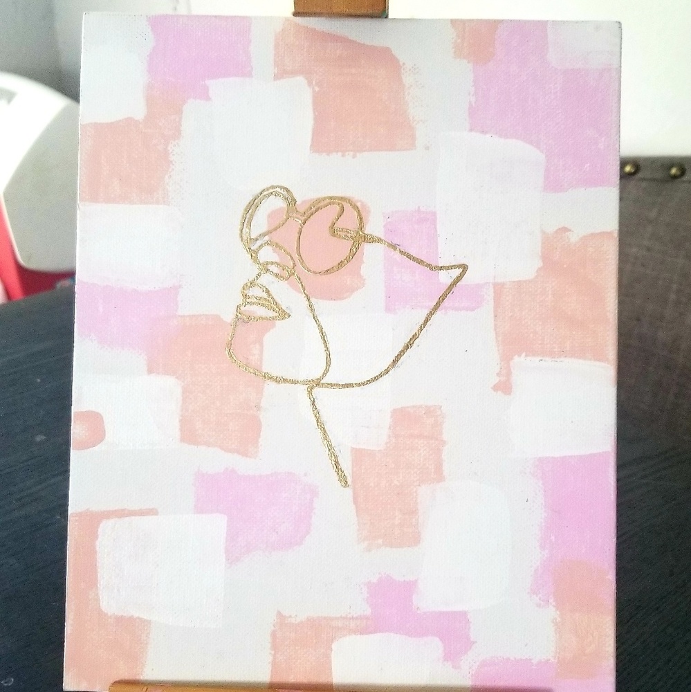 Hand-painted Canvas Panel